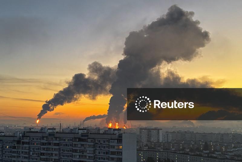 Ataque ucraniano deixa 3 mortos na região de Moscou; drones atingem refinaria de petróleo na capital russa