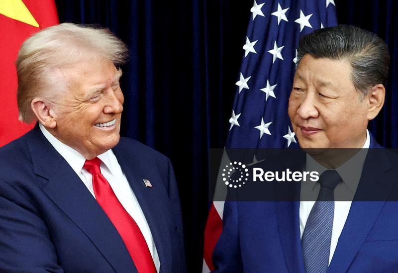 Enquanto Trump e Xi se reúnem, investidores apostam nos dois lados em torno da IA