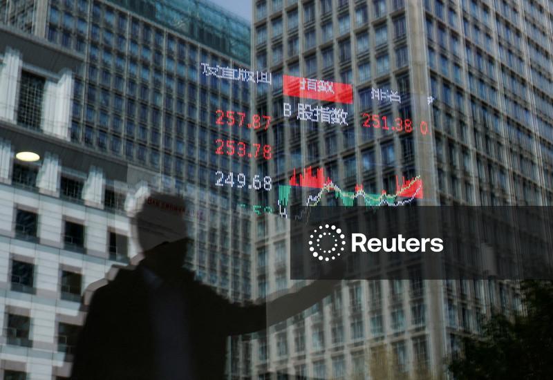 Ações chinesas caem para menor cotação em um ano