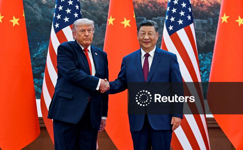 Ações chinesas sobem antes da cúpula entre Trump e Xi