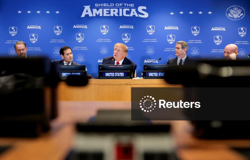Trump promete “poderio militar sem igual” contra cartéis de drogas