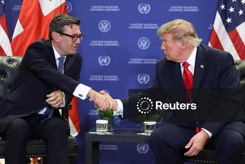 Reino Unido se manterá firme em relação às Malvinas, diz primeiro-ministro britânico a Trump