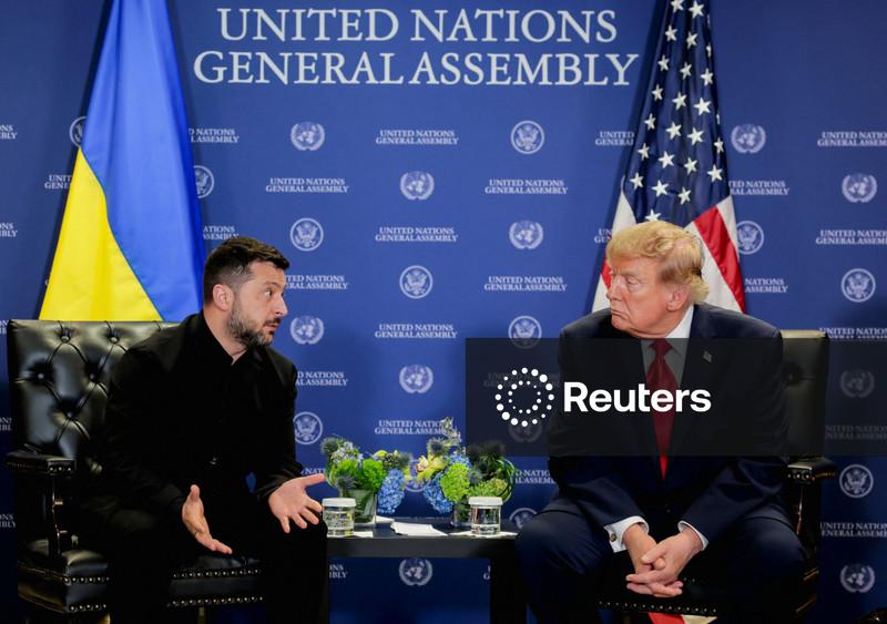 Trump diz que ele e Zelenskiy estão trabalhando em solução para guerra na Ucrânia