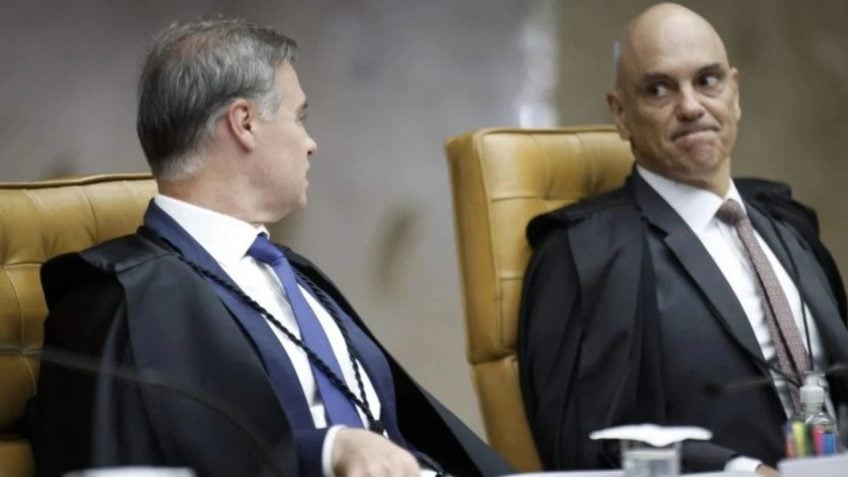 Mendonça envia ao plenário do STF relatório da PF que cita Moraes e Vorcaro