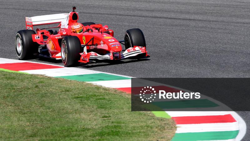 Ferrari celebra vitória de Schumacher em Monza há 30 anos com pintura especial
