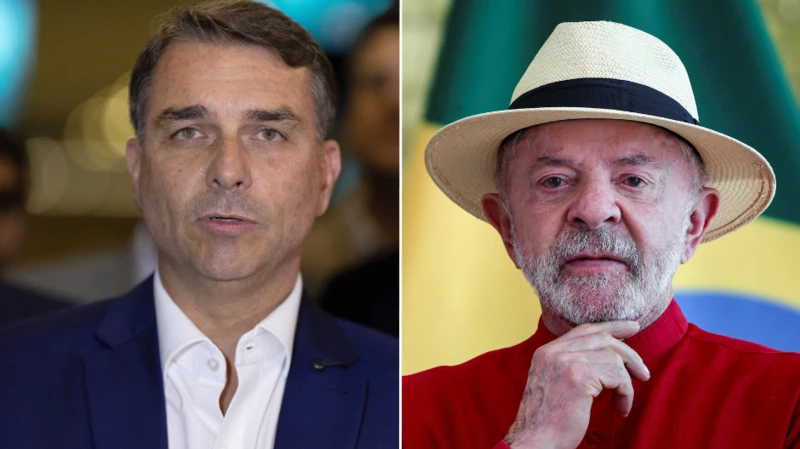 Pesquisa Gerp aponta Flávio Bolsonaro à frente de Lula em 2º turno