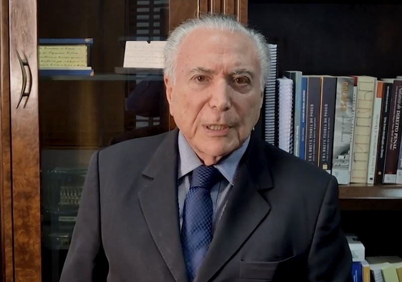 Temer volta a fazer 'Declaração à Nação' e mira cinco ministros do STF em novo vídeo