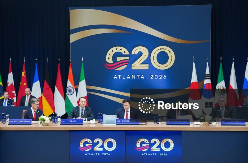 Secretário de Estado dos EUA diz que G20 deve trabalhar em conjunto para enfrentar ameaças à ordem econômica
