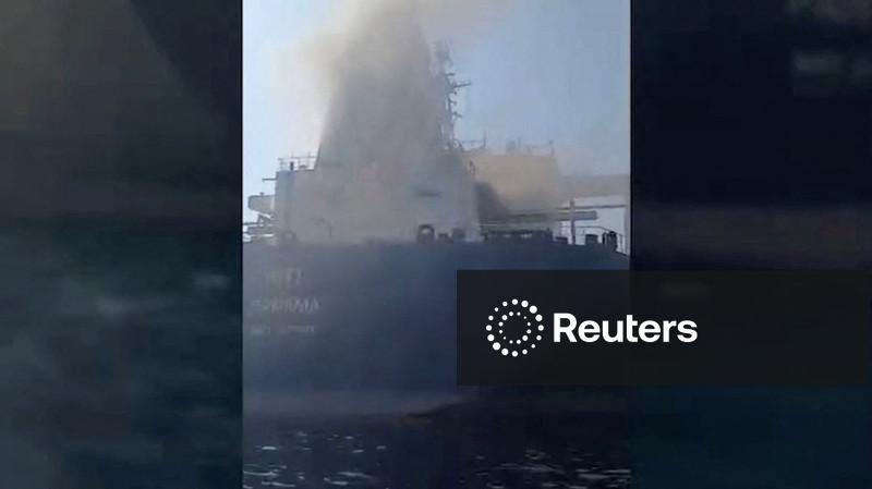 Marinha do Irã diz que petroleiro se incendeia após bater em minas perto do Estreito de Ormuz
