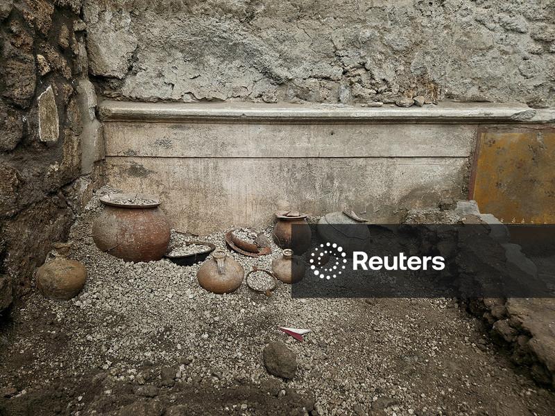 Armário de Pompeia revela como era a vida antes da erupção do Vesúvio