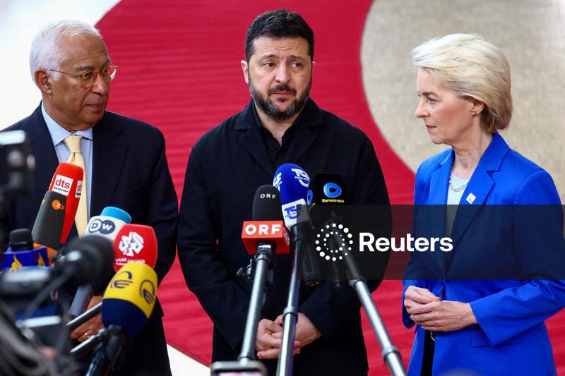 Líderes da UE apoiam Zelenskiy enquanto Trump classifica ataques ucranianos contra Rússia de “vergonha”