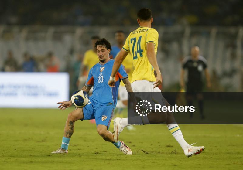 Brasil derrota Índia por 4 a 0 em amistoso