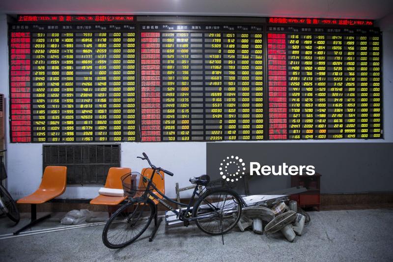 Ações chinesas fecham estáveis; foco em reuniões de bancos centrais