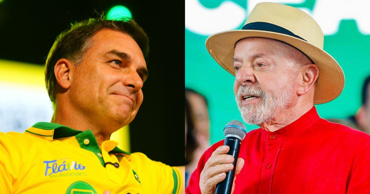 Flávio Bolsonaro ganha 1,7 milhão de seguidores após o 1º turno e supera Lula nas redes