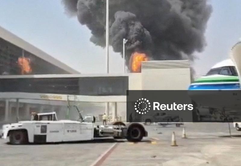 Céu sobre Riad fica vazio após ataques de houthis a aeroportos