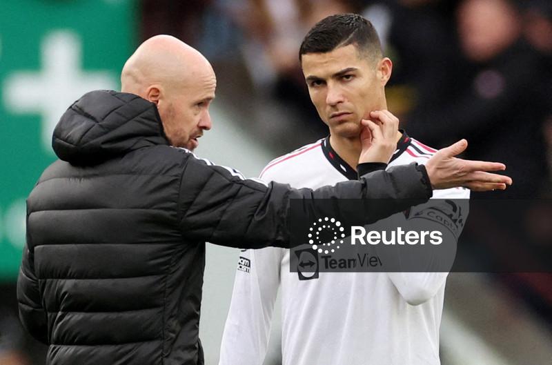 Cristiano Ronaldo decepcionou o Manchester United, diz ex-técnico Ten Hag
